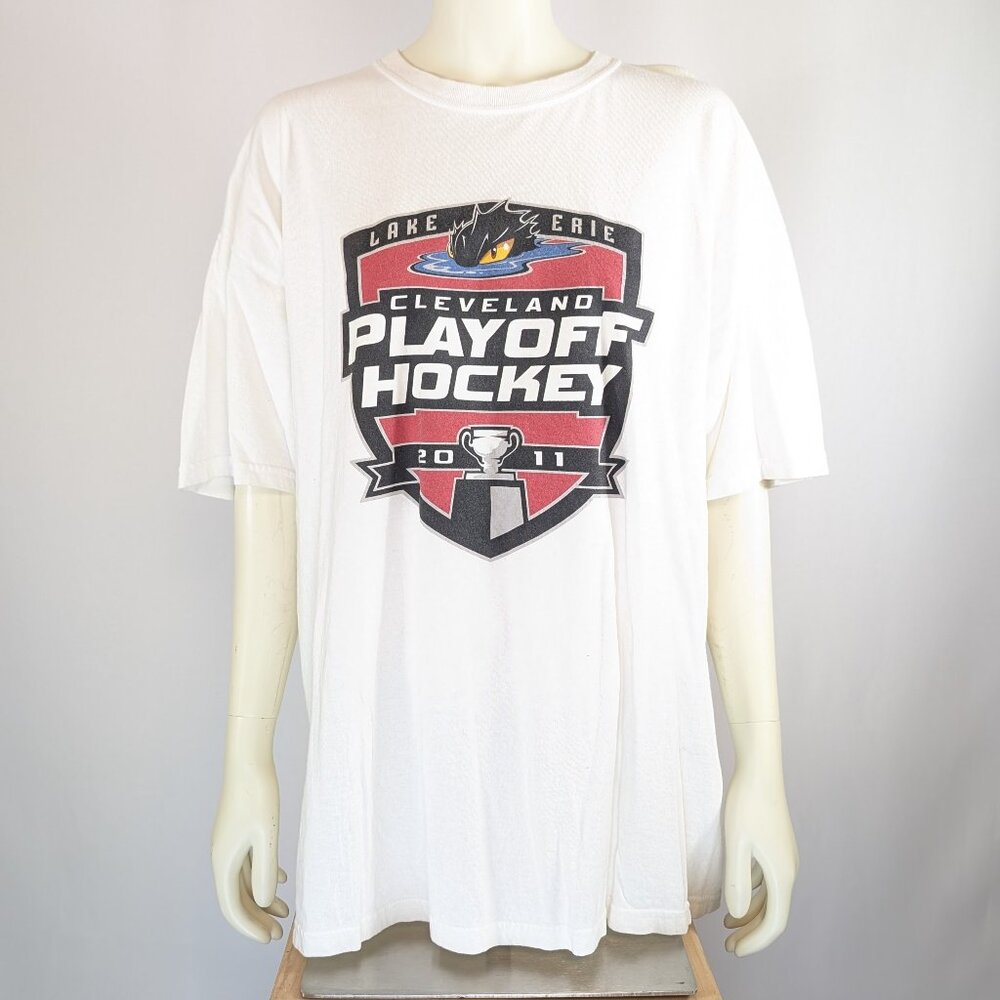 ⛔SOLD!⛔ 2011 Cleveland Monsters Playoff Hockey tshirt